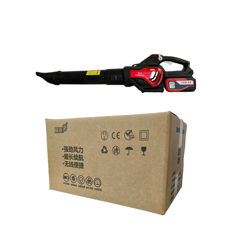 联岚手持大功率锂电暴风机除雪吹雪机40V7.5AH/三挡调节套高清大图