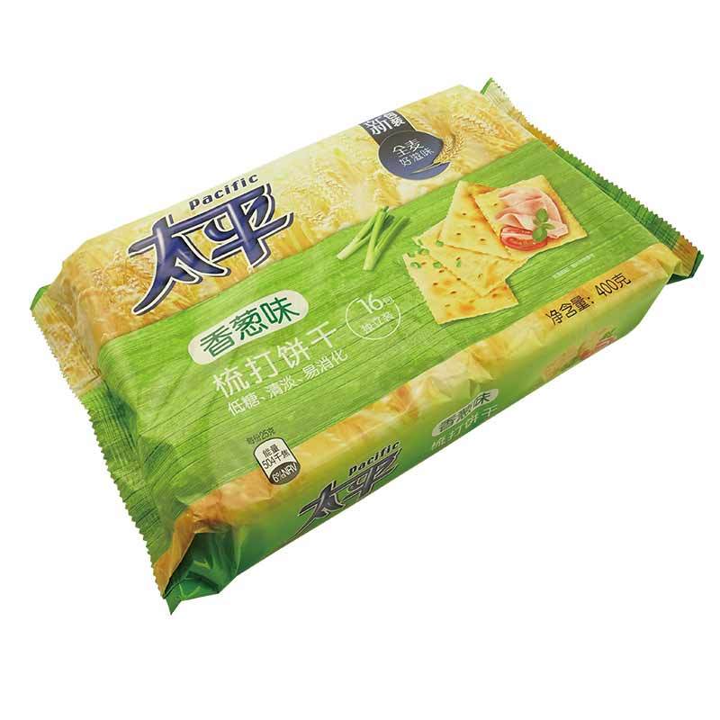 太平 梳打饼干(香葱口味)400g/袋 饼干
