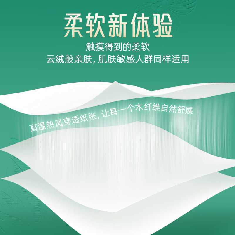 心相印面巾纸280抽*4提悬挂式绒立方系列TDT2280提-4高清大图