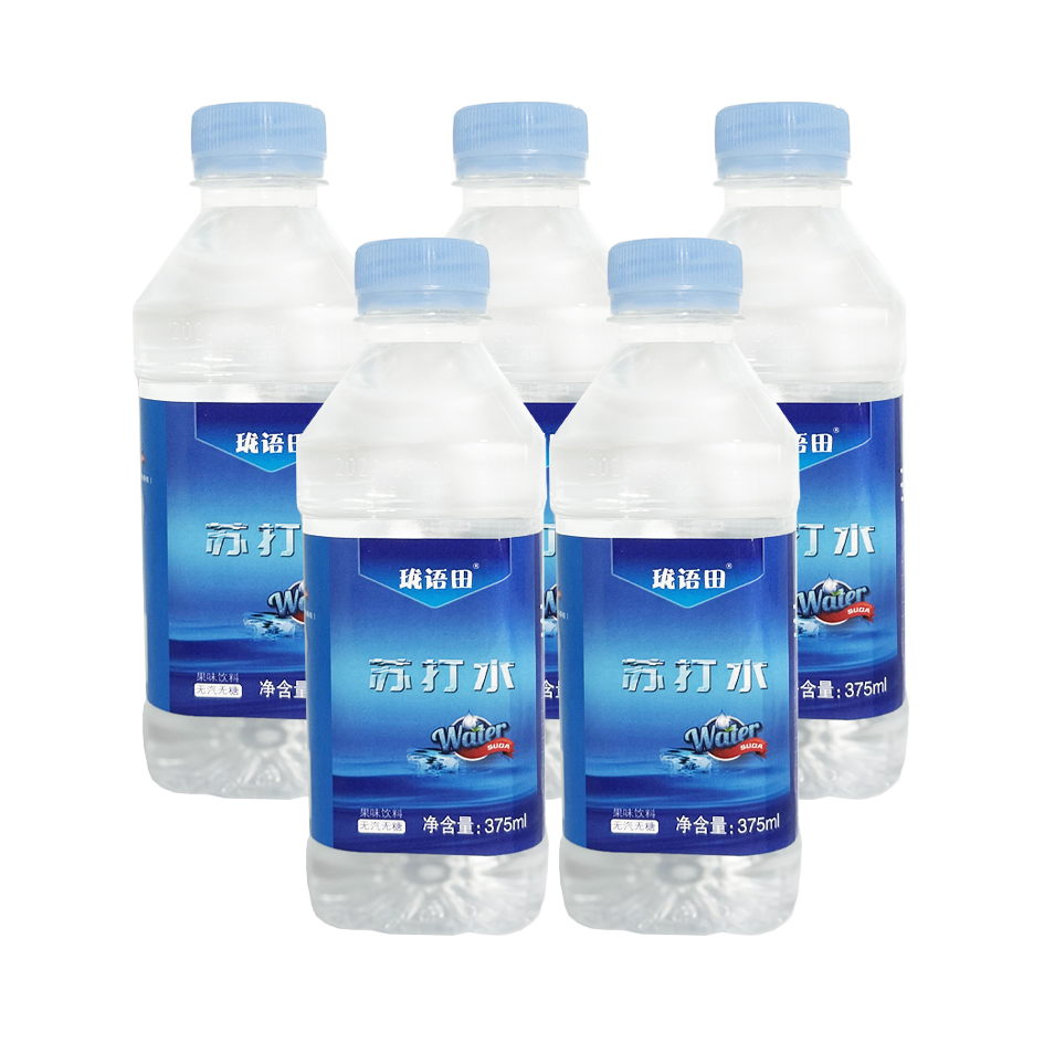 珑语田 苏打水 苏打果味饮料 375ml*24瓶 箱高清大图