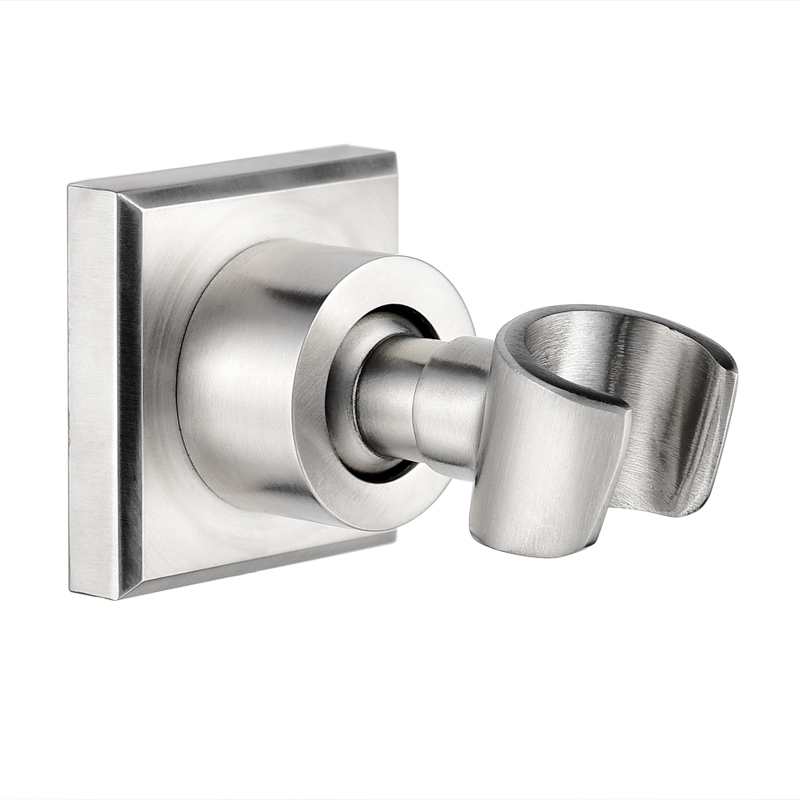 304不锈钢花洒座花洒支架可调节喷头固定座莲蓬头挂座淋浴器配件视频