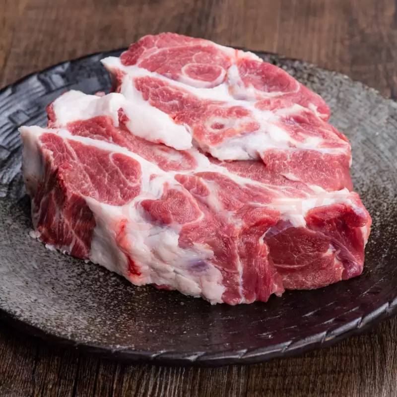 买就送小米野蛮香东北黑猪梅花肉新鲜猪肉400g猪肩肉猪梅肉梅花猪肉