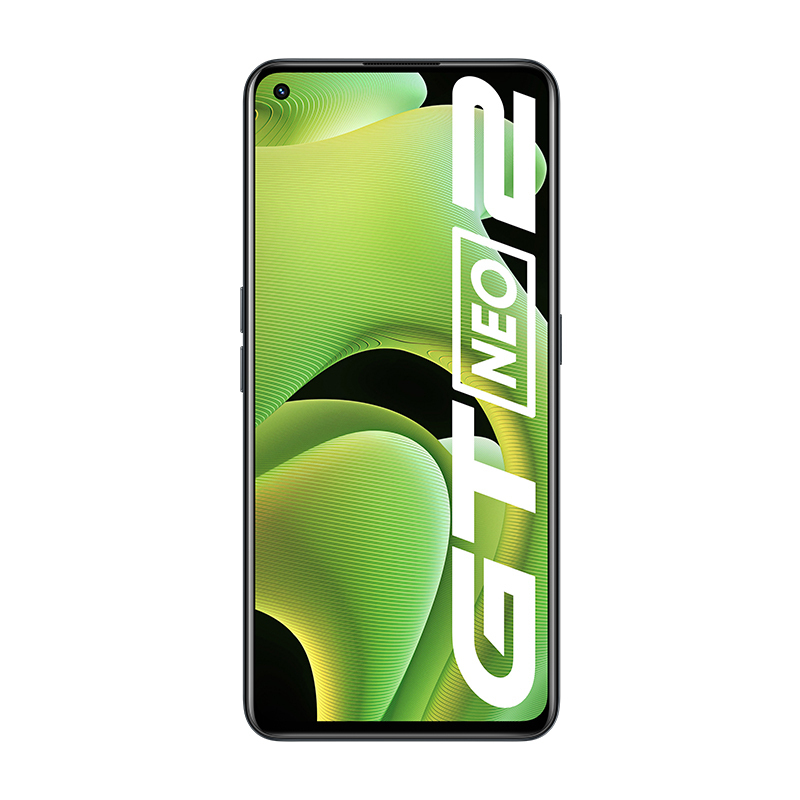 realme 真我GT Neo2 5G手机 8GB+256GB 黑薄荷 骁龙870旗舰处理器 120Hz AMOLED E4旗舰屏 5000mAh超大电量 65W智慧闪充