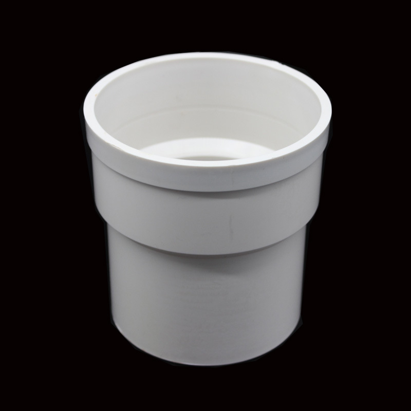 臻工达 PVC缩口配件弯头三通 直接 50 75 110 160mm下水管内外插管件加厚高清大图