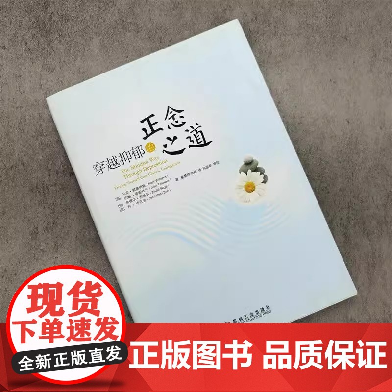正版 穿越抑郁的正念之道 马克 威廉姆斯 心理活动 情绪 自我控制 情感 疗愈力量 烦恼 心境 记忆 行动模式 目标高清大图