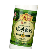 上海鼎丰 酿造白醋500ml 100%酿造 自然清香 不添加防腐剂
