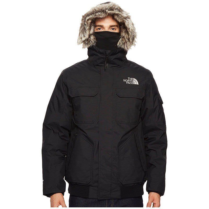 北面(The North Face)男士Gotham Jacket III 600填充鹅绒 冬季保暖派克大衣 户外羽绒衣图片