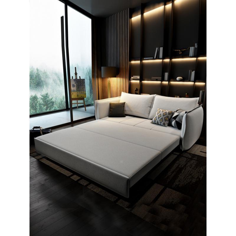 森美人沙发床两用多功能可折叠客厅双人1.2小户型客厅沙发1.8米1米单人 含扶手1.6*1.9米高密度海棉+3E环保椰棕 1.8米-2米