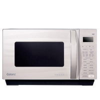 格兰仕（Galanz）微波炉 G90F25YaSLVII-C2(B1) 光波炉 不锈钢光波变频 900W25L平板加热