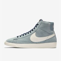 美国代购 Nike BLAZER MID VINTAGE SUEDE耐克女鞋 女士高帮休闲鞋板鞋女子运动鞋AV9376