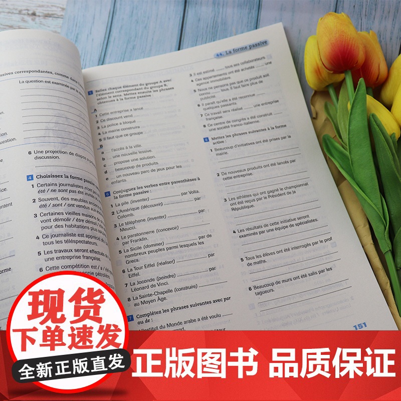 正版 实战法语语法演练 上海外语教育出版社 适合初中级学习者使用 法语水平考试语法自学教材 法语教材 978754461高清大图