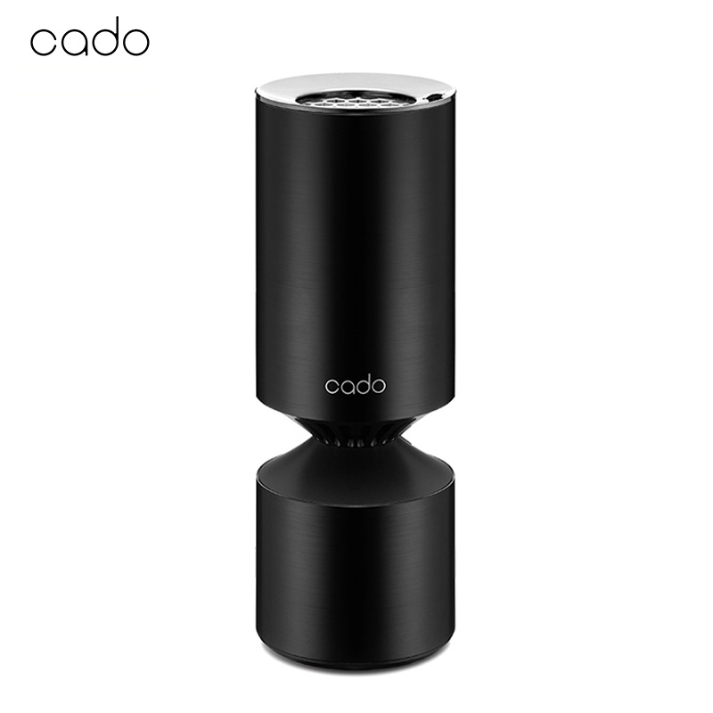 日本 CADO 车载空气净化器 MP-C20U 蓝光光触媒 除烟 雾霾 PM2.5 汽车室内空气净化机金色