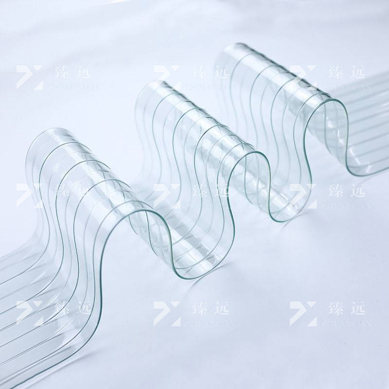 臻远 ZY-ML-149 PVC软门帘防冷气隔热帘 防粘白条纹 厚2.0mm 15*295cm高清大图
