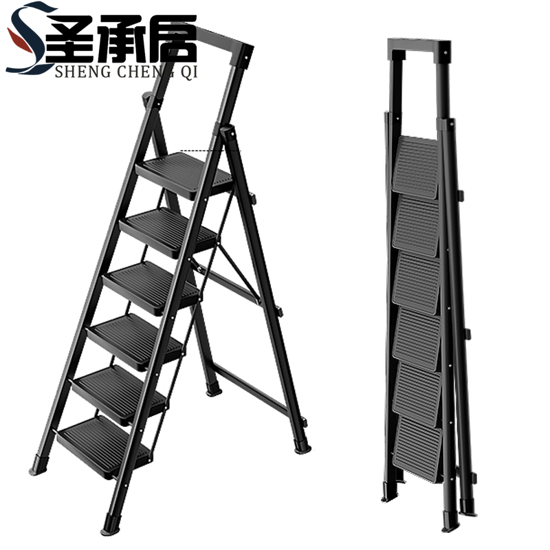 圣承启 折叠梯子 六步个