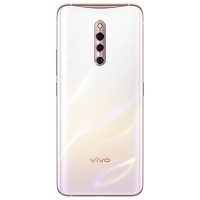 vivo X27 Pro 白母贝 8GB+256GB 全面屏拍照游戏手机 透明式升降摄像头 全网通4G手机