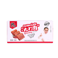 苏宁宜品 健仔素大刀肉麻辣小零食辣条8090后回忆350g*2箱
