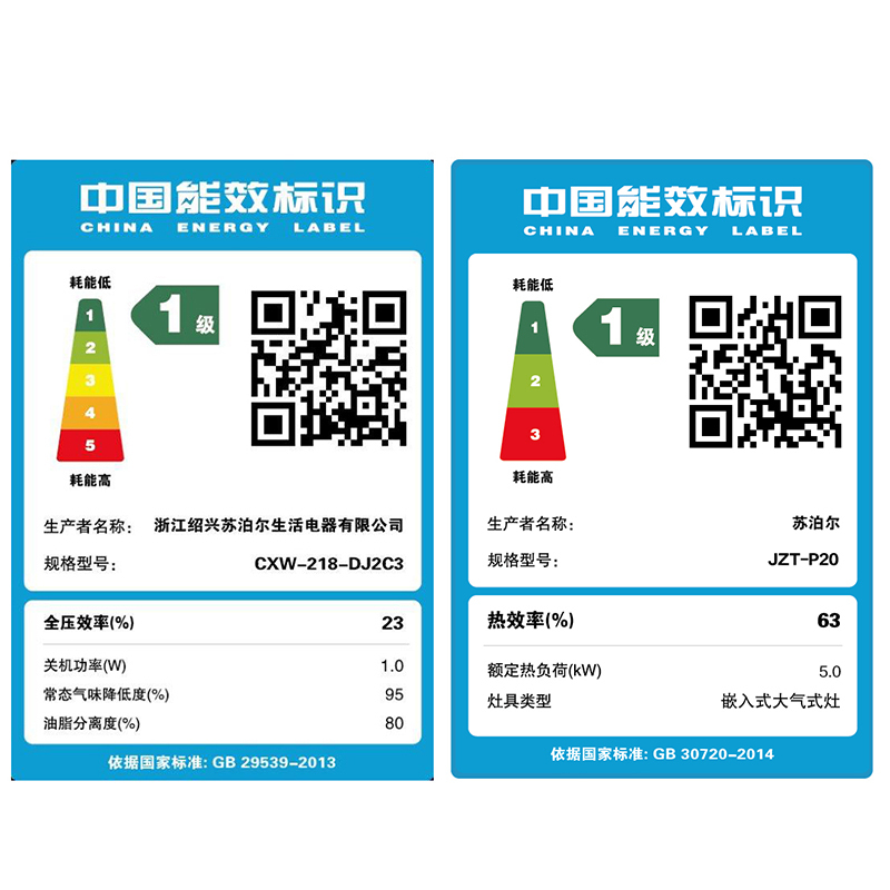 苏泊尔(SUPOR)DJ2C3+P20抽吸油烟机燃气灶烟灶套餐套装 触控式侧吸式吸油烟机灶具自动清洗18立方(液化气)