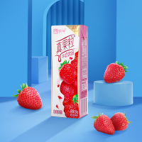 蒙牛 真果粒牛奶饮品(草莓)250ml*12盒 (新老包装,随机发货)