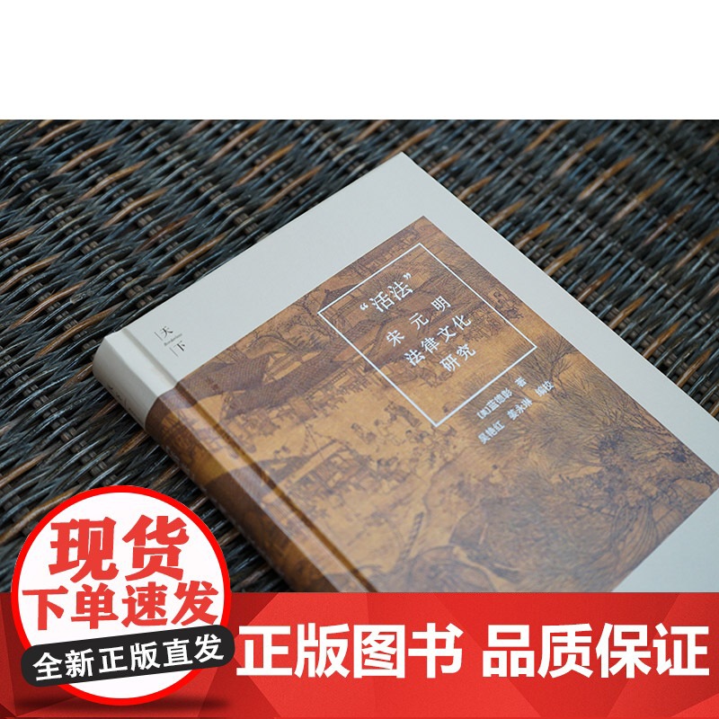 2023新书 “活法”:宋元明法律文化研究 (美)蓝德彰著 吴艳红 姜永琳编校 法律出版社高清大图