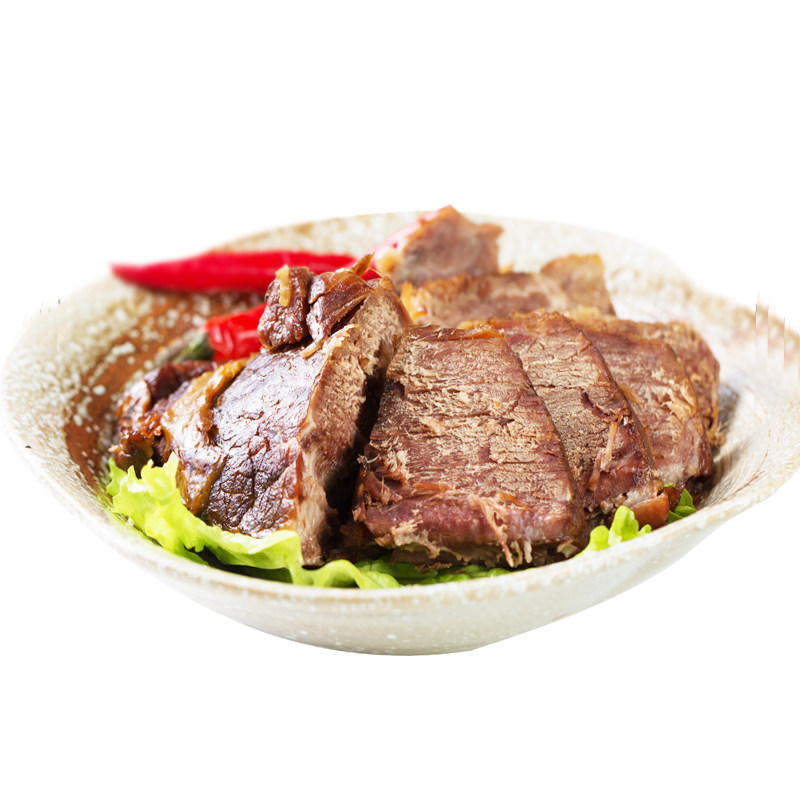 月盛斋 五香烧牛肉200g 老字号北京特色真空熟食清真牛肉