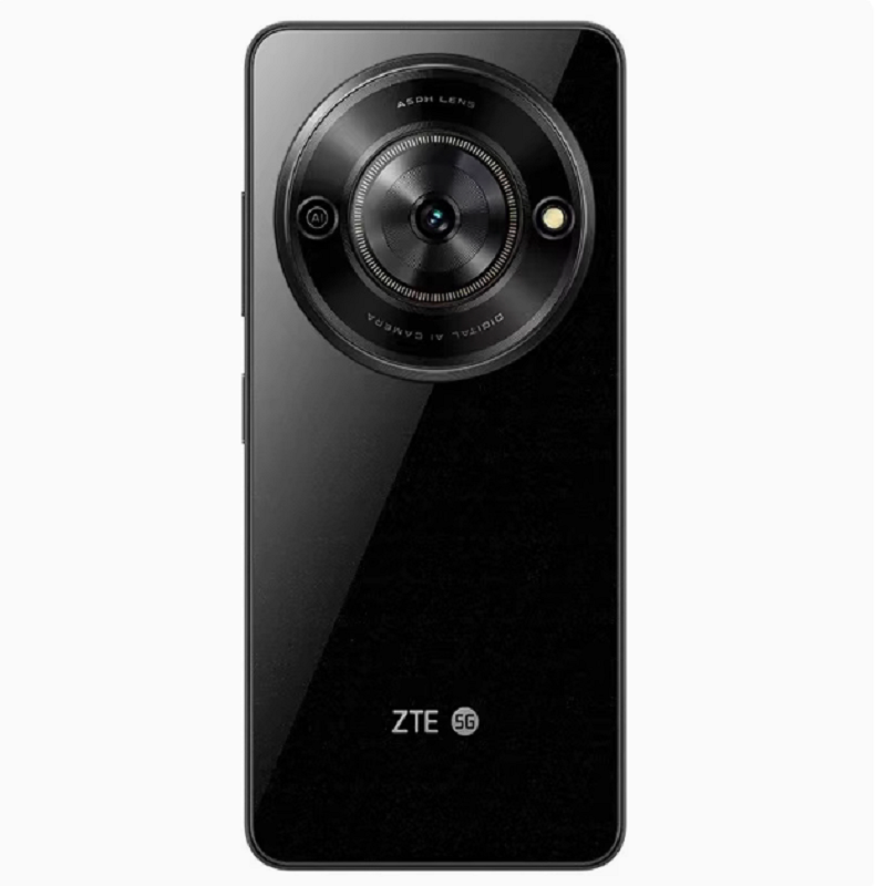 中兴(ZTE) 远航60 展讯T760八核5000毫安120Hz高刷LCD屏 黑色 5G全网通 8G+256G 6.56英寸高清大图