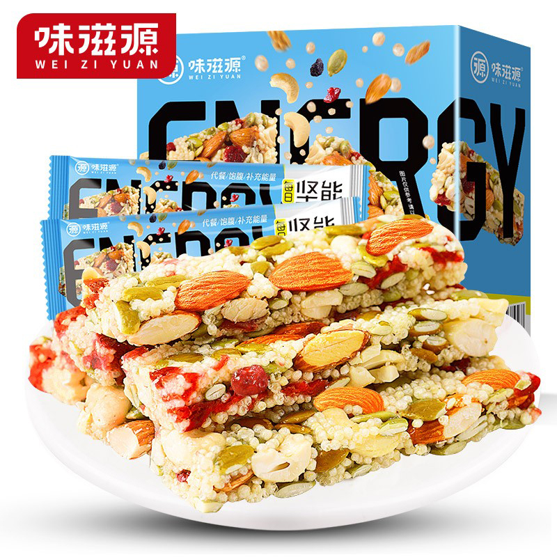 味滋源.坚果能量棒 180g(约6个)