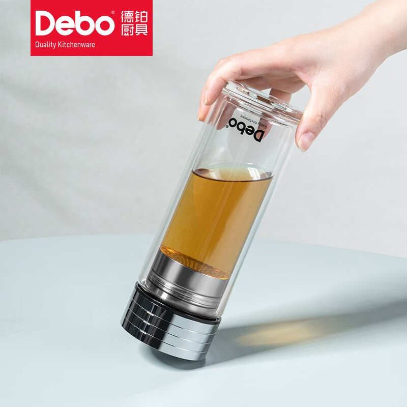 Debo德铂 阿隆索(磁吸玻璃杯) DEP-875 350ml高清大图
