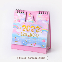 权夫人新款2019日历创意小清新桌面台历办公计划工作小日历年历批發