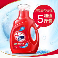 奥妙洗衣液袋装 OMO天然酵素深层洁净低粘易溶无残留 480G/2.5KG 900g*3袋