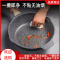 麦饭石不粘锅时光旧巷炒锅石麦锅煎锅饭石锅24大号家用28cm无涂层平底 双柄炒锅32cm