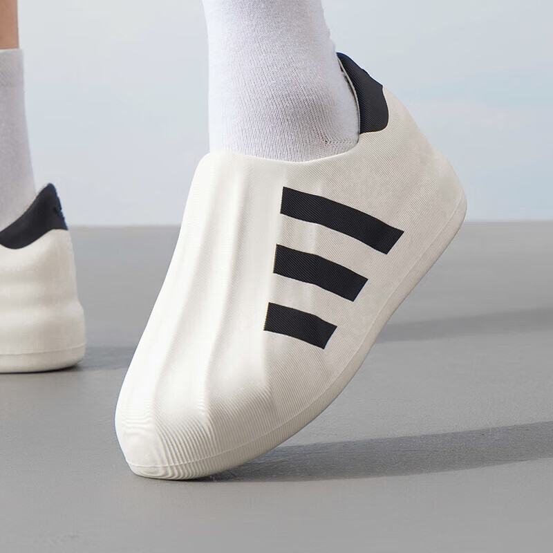 阿迪达斯（adidas）三叶草板鞋男鞋女鞋新款贝壳头一脚蹬休闲鞋轻便运动鞋HQ8750 ZP高清大图