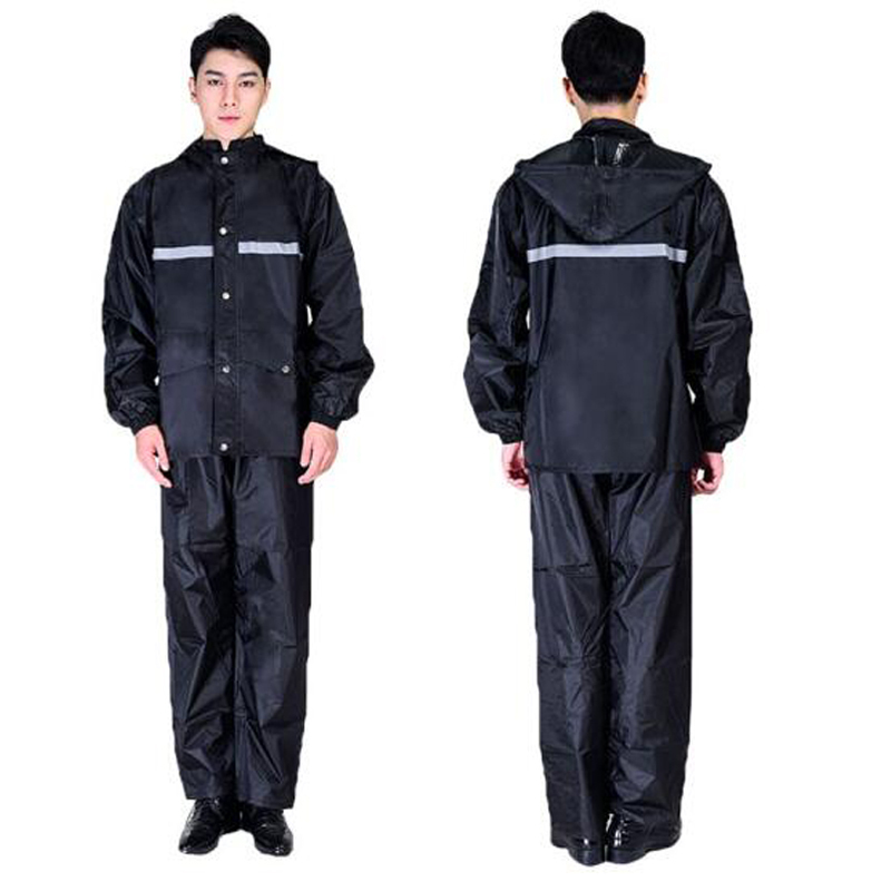 3539 精品成人雨衣 分体式雨衣 带反光条(尺码选择165-182cm,价格为1套价格，最小起订量20套）
