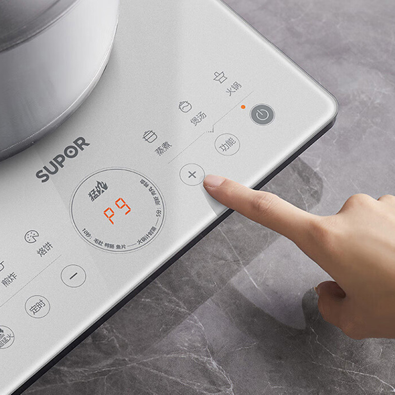苏泊尔电磁炉玻璃面板大功率高强爆炒智能电磁灶C22-IA05高清大图