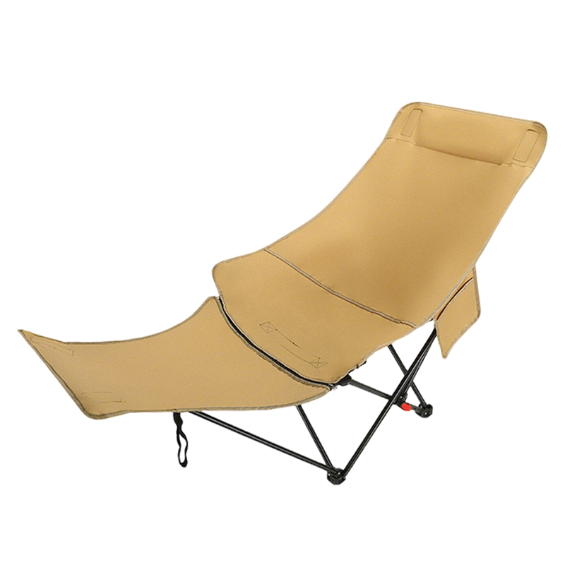 先围 折叠躺椅 卡其137*52*90cm 把高清大图