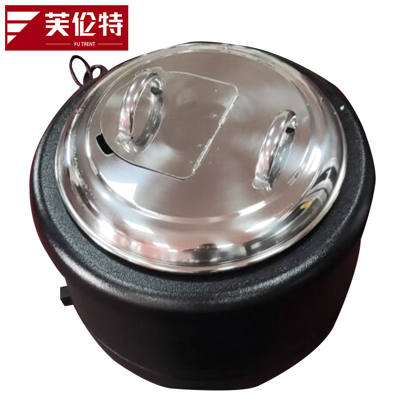 芙伦特商用保温售饭台暖汤煲 暖粥桶保温汤桶 不锈钢电热暖汤煲 FLT-GT-DRNTLB-13高清大图