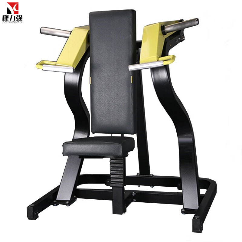 康力强KLQ835商用坐式举肩推肩训练架大黄蜂系列肌肉专项练习自由力量器械高清大图