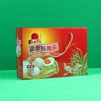 [中华特色]高邮馆 红太阳牌咸鸭蛋 80克以上大鸭蛋26只彩盒装 华东