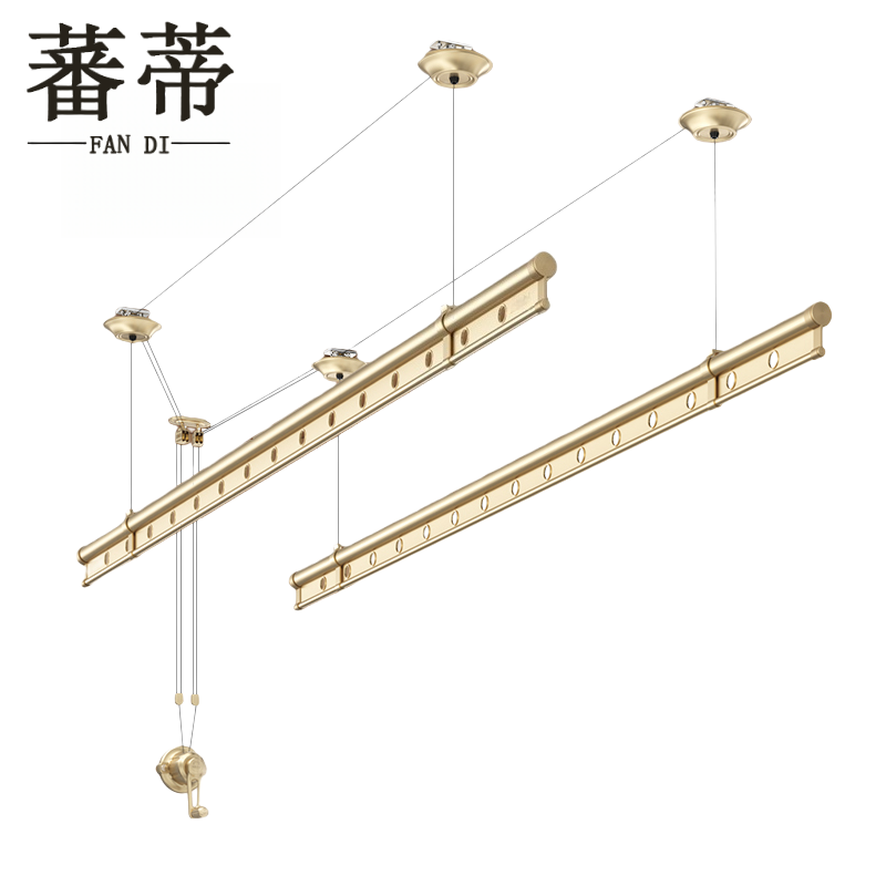 蕃蒂 晾衣架2.4米手摇款 个