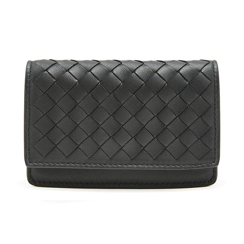 BOTTEGA VENETA 宝缇嘉 BV 男女同款编织短款钱包钱夹