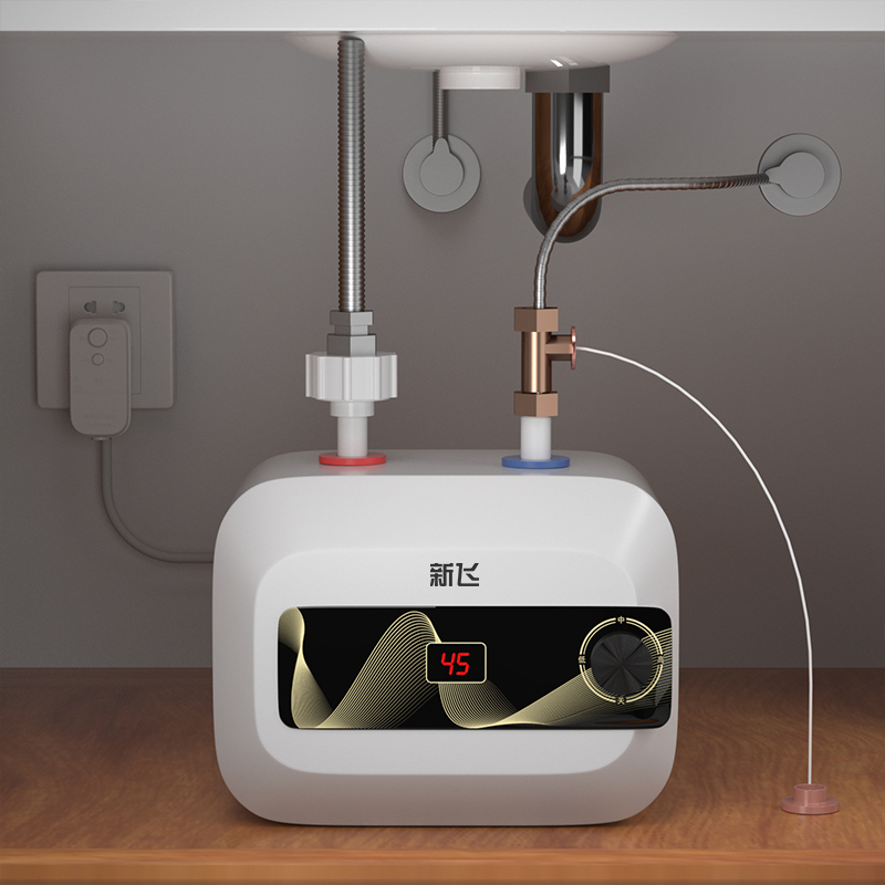 家用储水式1500w速热8升上出水厨房暖水宝卫生间速热热水器厨房宝