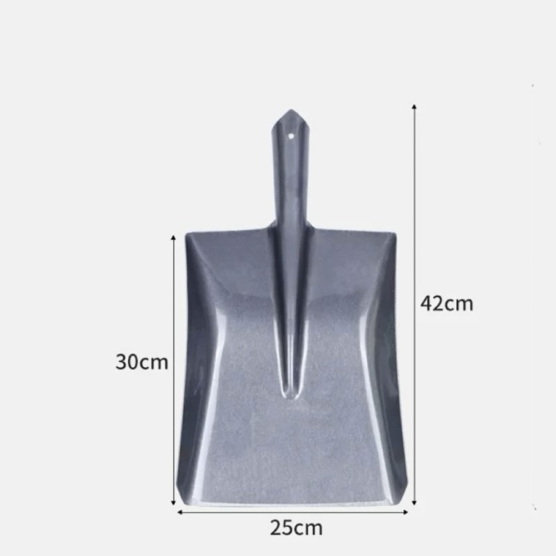 锰钢加厚中平铲带木铲柄 单位/把高清大图