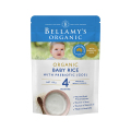 澳洲Bellamy's贝拉米高铁有机米粉125g 1包装 4+/4个月+宝宝婴幼儿辅食Baby Rice 澳大利亚进口