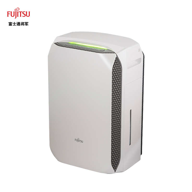 日本富士通 (Fujitsu)空气净化器 ACSQ360D 办公家用新国标 除甲醛F4 除雾霾P4无耗材空净 珍珠白