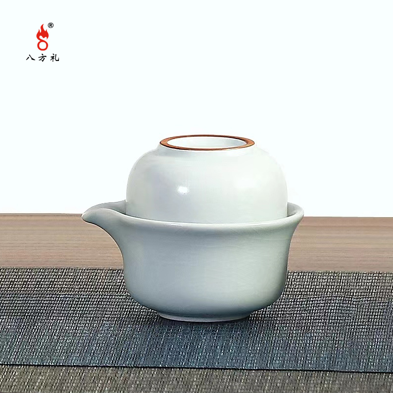 八方礼 悠然自得快客杯3入高清大图