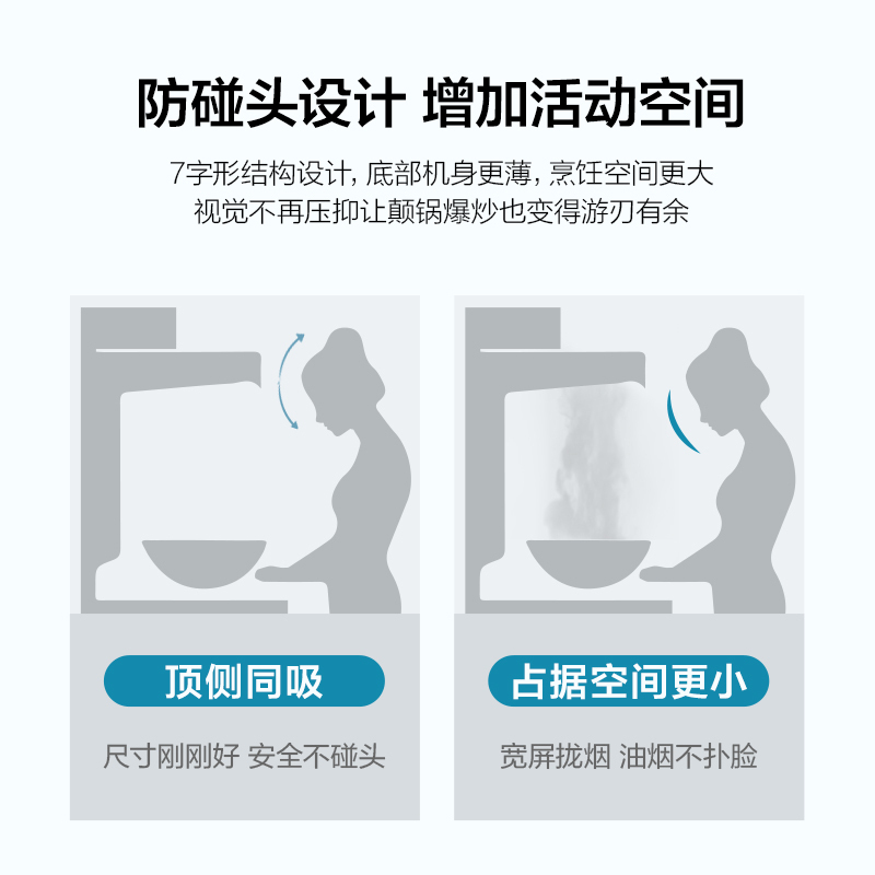 法迪欧油烟机顶侧双吸22m³爆炒大吸力油烟机CXW-268-J9017R高清大图