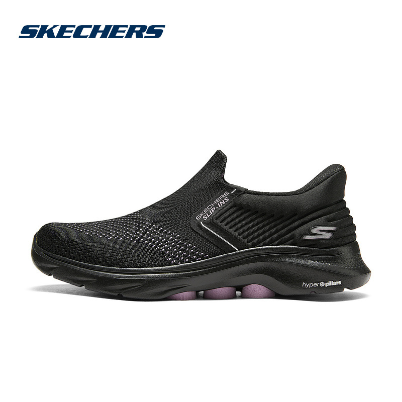 斯凯奇(Skechers)2024女舒适百搭日常户外板鞋休闲鞋125246/BKMV