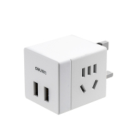 得力33632英标转换器_2组+2U_彩盒装(白) 单位/个