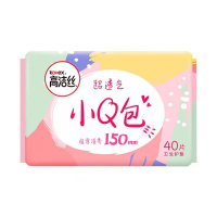 高洁丝小Q包丝薄护垫清香型 40片*5包