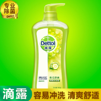 滴露(Dettol) 健康沐浴露 青瓜舒爽 950克持久留香家庭装男女学生通用量贩装滋润清爽沐浴乳液