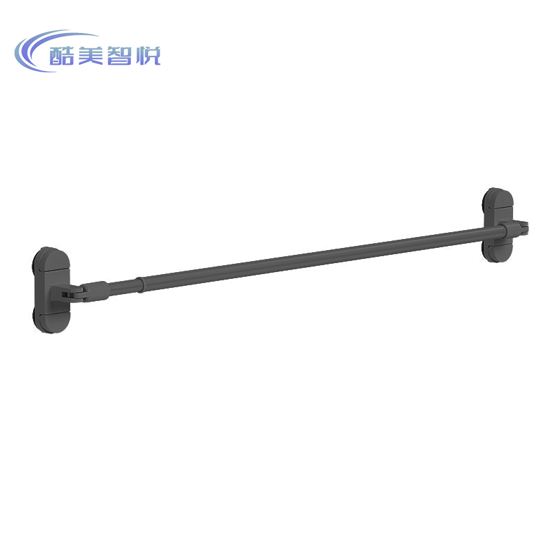 酷美智悦 可伸缩吸盘晾衣杆114-210cm KM-BH499 个高清大图